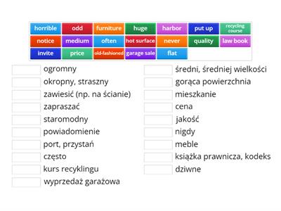 U. 2 słówka uzupełniające - 2