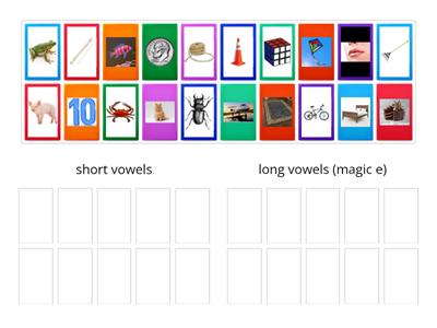 Long and short vowels sort