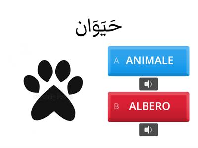 Arabo- Italiano(audio) : GLI ANIMALI (I PARTE )