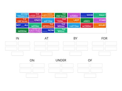 SOLUTIONS UPPER INTERMEDIATE - PREPOSITIONS