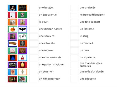 Halloween Vocabulaire