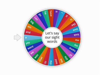 Addition/Subtraction Bingo Wheel