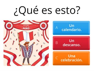 Vocabulario sobre los días festivos ¿Qué es esto?- ¿Qué son estos?