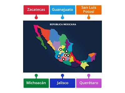  Estados de la Republica Mexicana