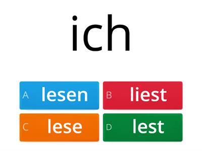 il verbo leggere in tedesco (lesen)