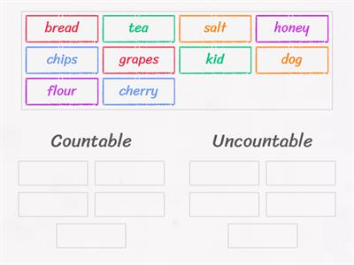Countable vs Uncountable (6)