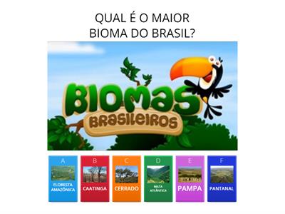 QUIZ BIOMAS BRASILEIROS