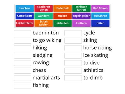 sport vocabulary