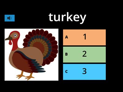 Thanksgiving syllables