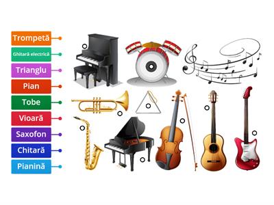 Recunoaște instrumentele muzicale - Muzică și mișcare