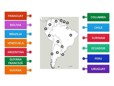 TĂRI AMERICA DE SUD