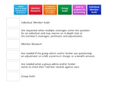 Auditing vs Research