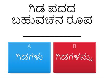  ೩ನೇ ತರಗತಿ ಪುನರಾವರ್ತನೆ