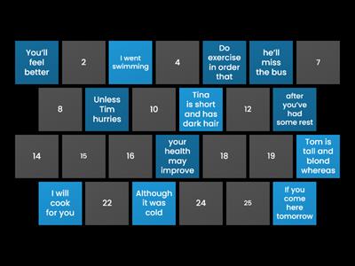 Conjunctions