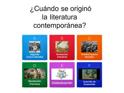 Literatura Contemporánea