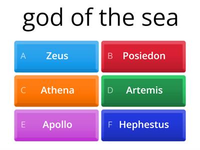 Mythology Study Guide