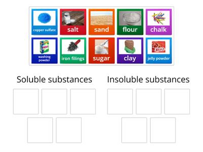 22-23 Soluble and insoluble substances