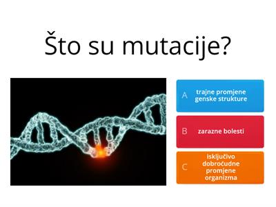 Genske i kromosomske mutacije-Prgomet