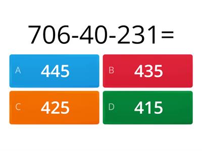Y2 数学 单元二 基本运算（三个数目的减法2）