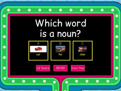 L5_12 R-controlled Vowels ar car - Word List Sort  - Nouns