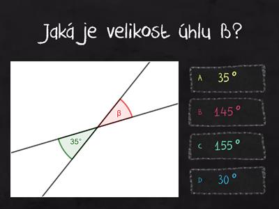 7.ročník - Dvojice úhlů - opakování 6.ročník