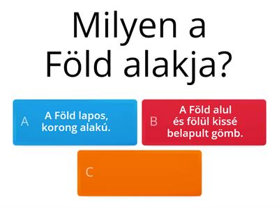 A Föld alakja, mozgásai