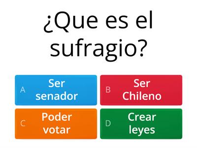 La constitución y la organización política de Chile
