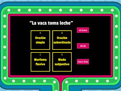 Conceptos básicos morfosintaxis q