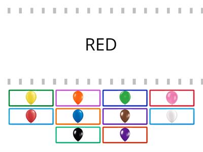 HOK 1 COLOURS: Balloon Colours