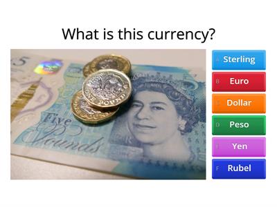 Currency Check-in Quiz - do you know your money?