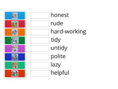 2B Chapter 2 adjectives describing people