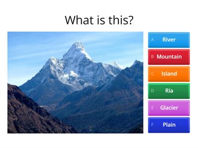 Landforms