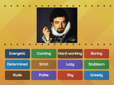 Adjectives-personality