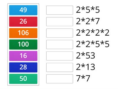 Descomposición factorial