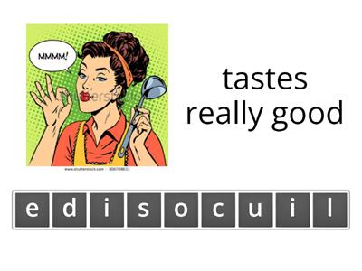  Adjectives for food  