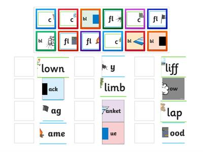 bl, fl, cl words