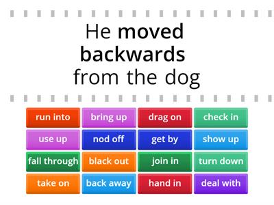 Phrasal Verbs