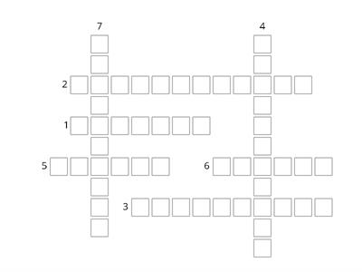 Earthquakes Crossword