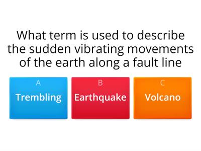 Earth Movements - Earthquakes and Volcanic Activities 