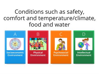 Different Types of Environments Impacting on Children