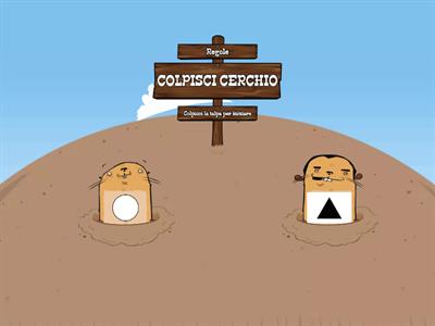 COLPISCI CERCHIO - controllo impulsività (funzioni esecutive)