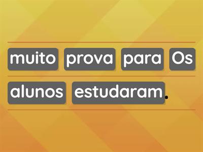 Construindo frases