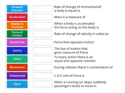 Force and Laws of motion