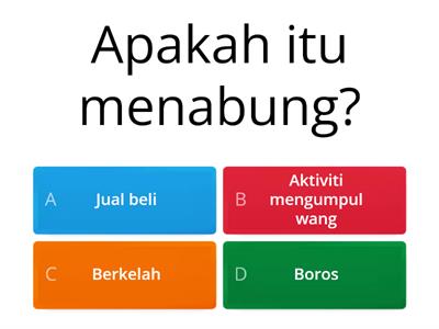 Amalan menabung