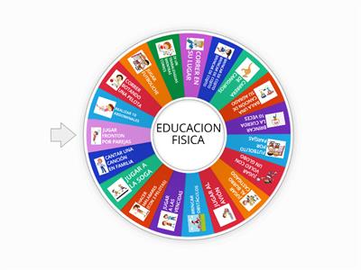  Ruleta Educacion Fisica JUEGOS