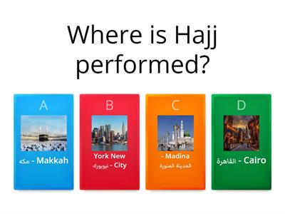 Vocabulary of Hajj