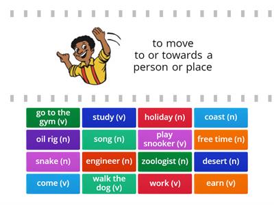 Headway Elementary - PI 1 - Unit 2 verbs and nouns