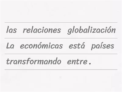 Espagnol - BTS SAM : la Globalización en la Economía y la Cultura