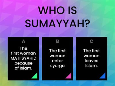 SIRAH | SUMAYYAH