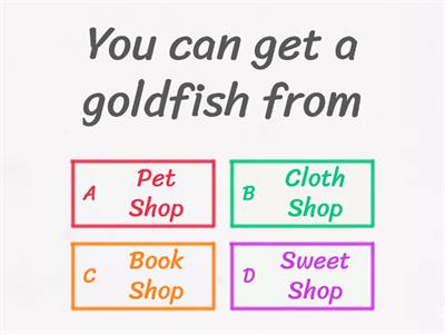 A Pet Goldfish Nursery